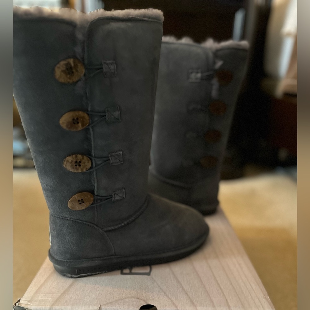 BearPaw Charcoal Boot